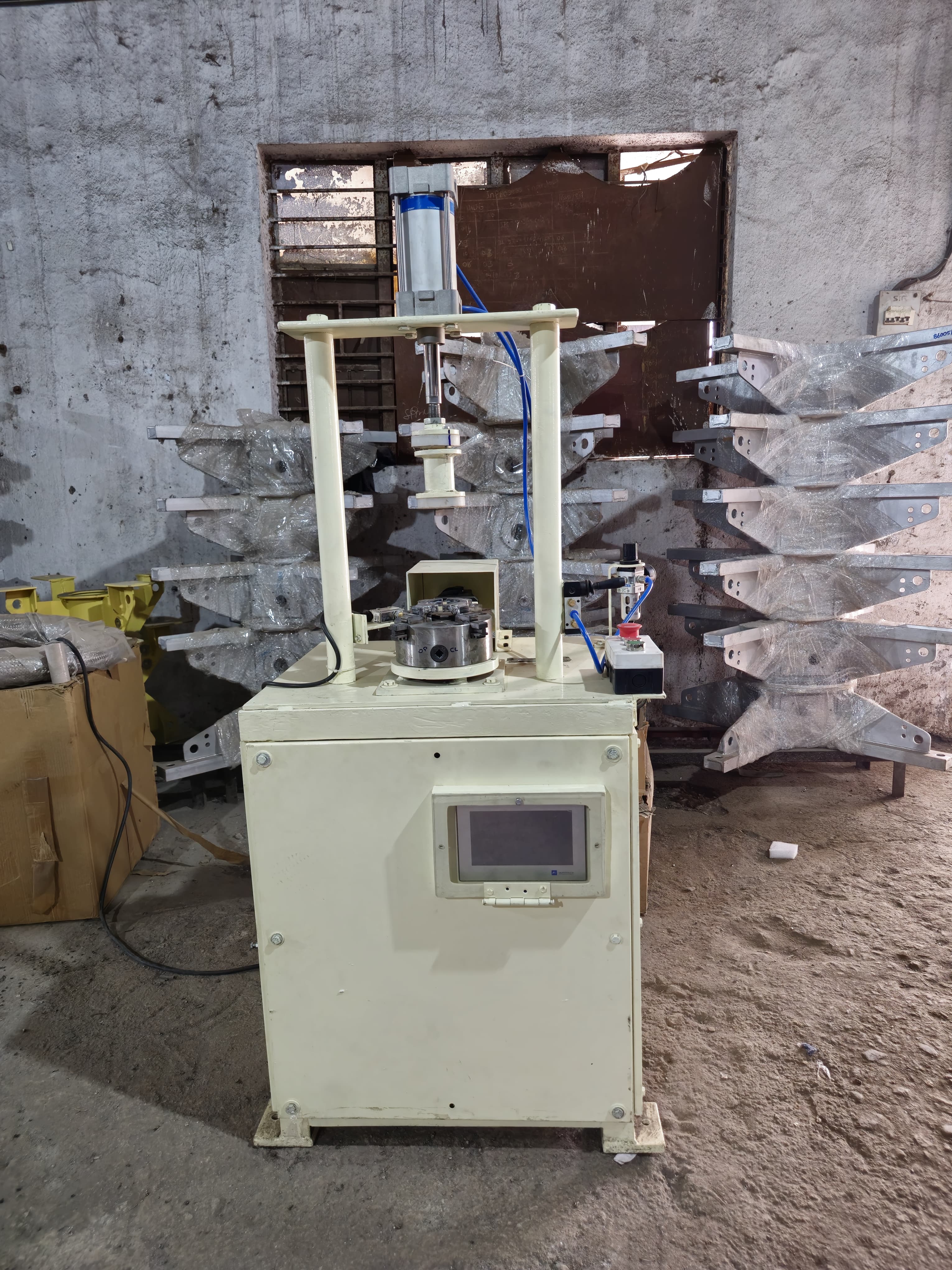 Roiling And Crimping Machine